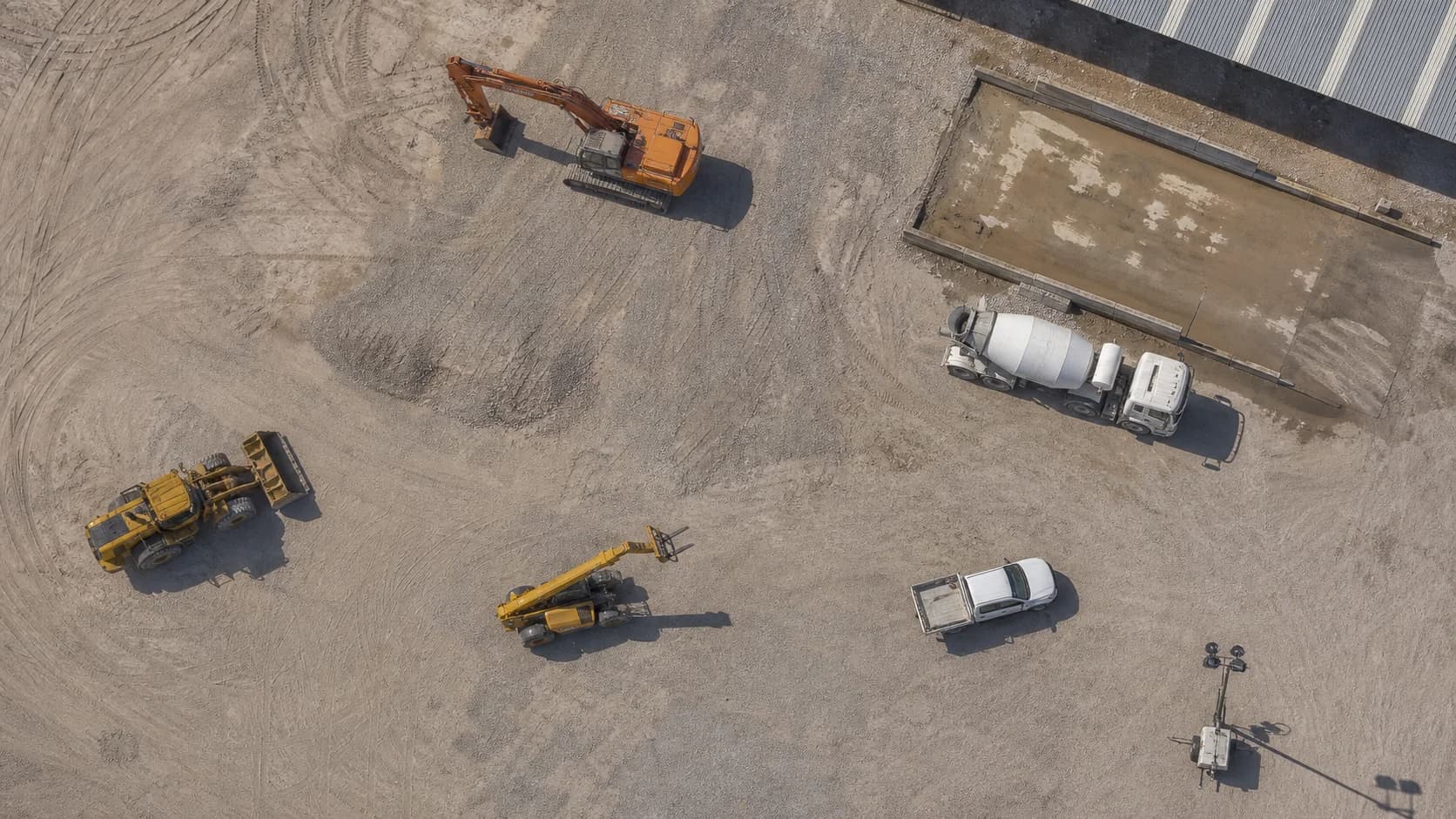 Mixed-fleet yard, an illustrative Australian site