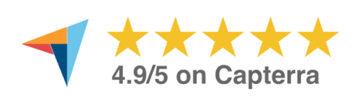 Rated 4.9 out of 5 on Capterra