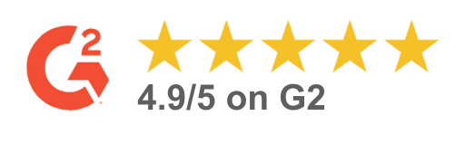 G2 rating 4.9 out of 5