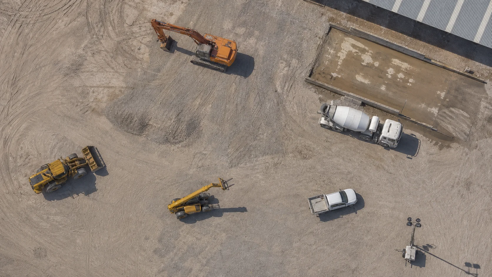 Mixed-fleet yard, an illustrative Australian site